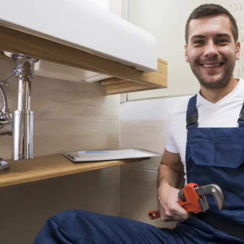 Modern kitchen plumbing renovation