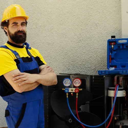 Complete HVAC system installation